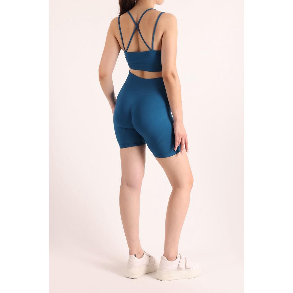 Sports Shorts Bustier Tights Set