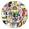 50pcs Archery Sports Cartoon Graffiti Stickers for Phone, Skateboard, Luggage, and Competition Decoration