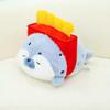 Kawaii Stuffed Sea Otter Toy Food Theme Fried Shrimp Soft Doll New Pillow Cushion  Birthday Gifts