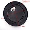 For 07-18 Jeep Wrangler JK Aluminum Gas Tank Cap Locking Fuel Filler Door Cover