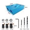 15° Blue Pocket Hole Woodworking Locator and Puncher