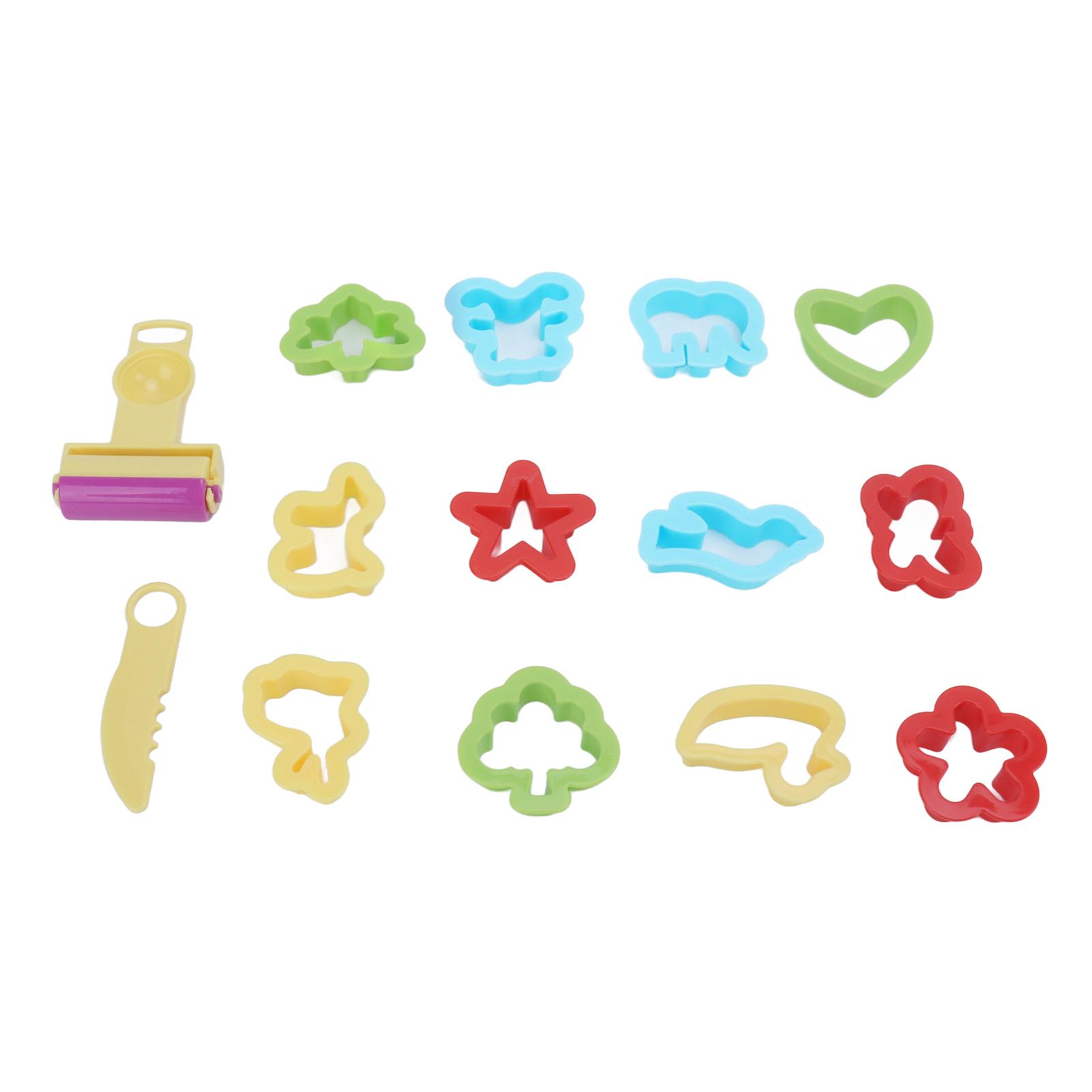 

Формочки из пластилина АБС-пластик Легко моющиеся Сделай сам Образовательные Расслабляющие Формочки в форме животных для дома, школы