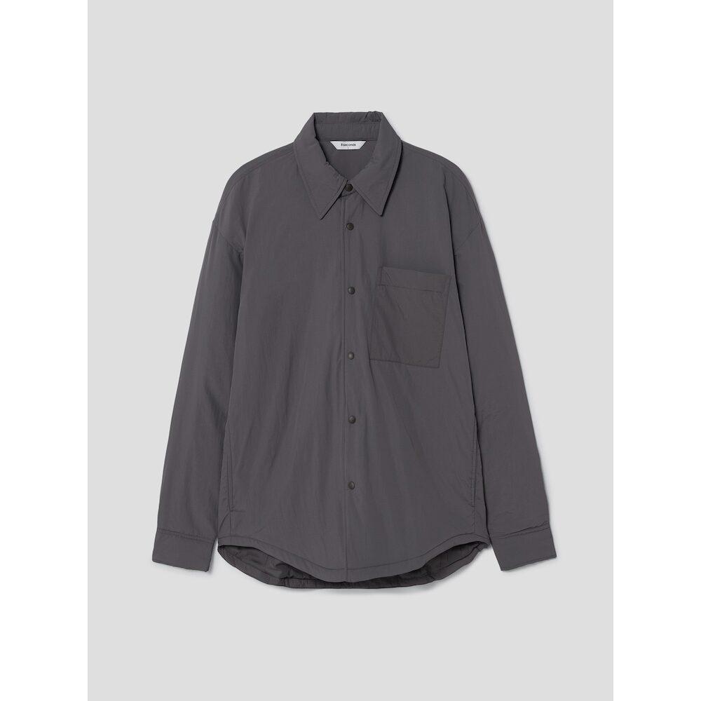 8SECONDS Padded Oversized Shacket Brown