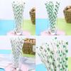 Cute Environmental Disposable Paper Straw Bar  Party Straw 25 Sticks(