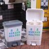 Doll House Mini Kitchenware Model Mini Classified Trash Can Shooting Scene Props
