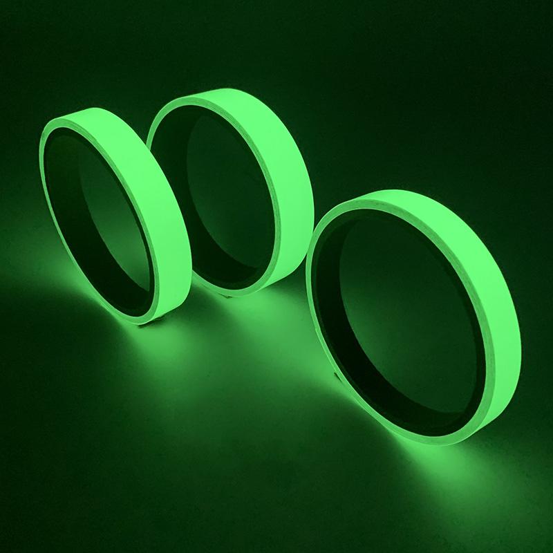 3M lysende tape advarselsbånd Glow In The Dark Veggklistremerker Stue Soverom Hjemmedekorasjon DIY Art Decal Fluorescerende