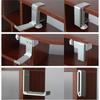 Foldable Headset Rest with Adjustable Clamp Under Desk Earphone Stand Metal Earphone Hanger for Gaming PC Accessories