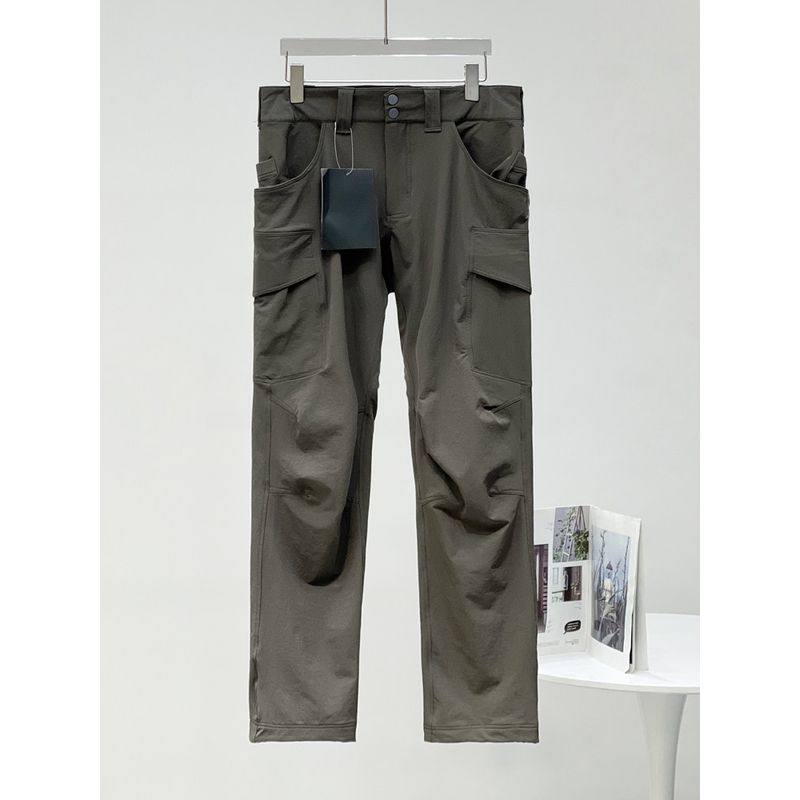 Men s Military-Style Pants 2024 New Model, Tactical Waterproof Outdoor Pants, Export Workwear Hiking Pants Grey L