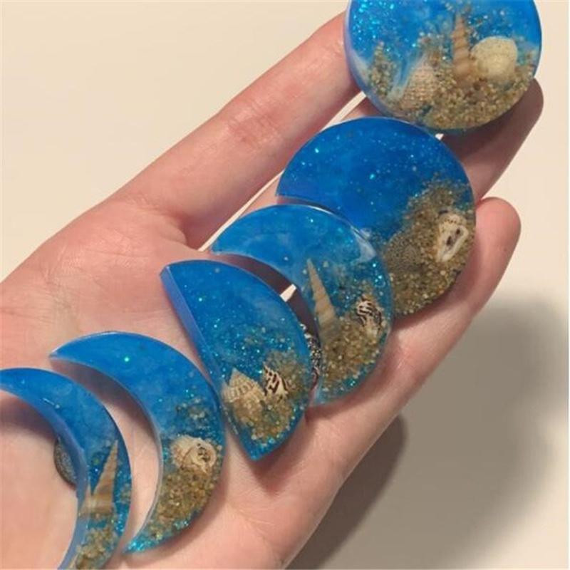 Star Sun Moon Silicone Resin Molds Jewelry Ornaments DIY Handmade Mold Epoxy Resin Molds