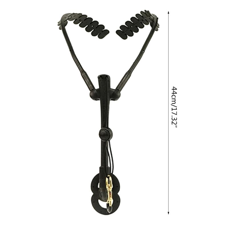 Tracolla Universale per Sassofono Imbracatura Doppia a Spalle Comoda Tracolla per Collo Sassofono Accessori per Sassofonisti