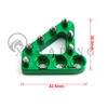 Rear Brake Pedal Step Plate Tip For KTM 125 250 300 350 450 500 EXC EXCF SX SXF XC XCF 690 SMC Supermotor Duke 950 990 Adventure