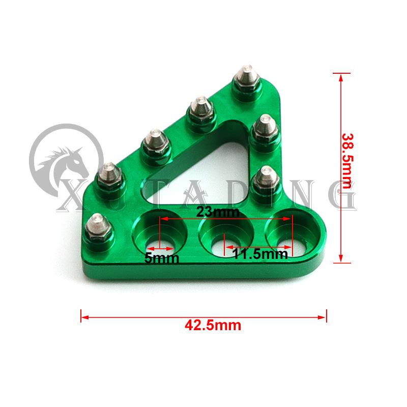 Rear Brake Pedal Step Plate Tip For KTM 125 250 300 350 450 500 EXC EXCF SX SXF XC XCF 690 SMC Supermotor Duke 950 990 Adventure