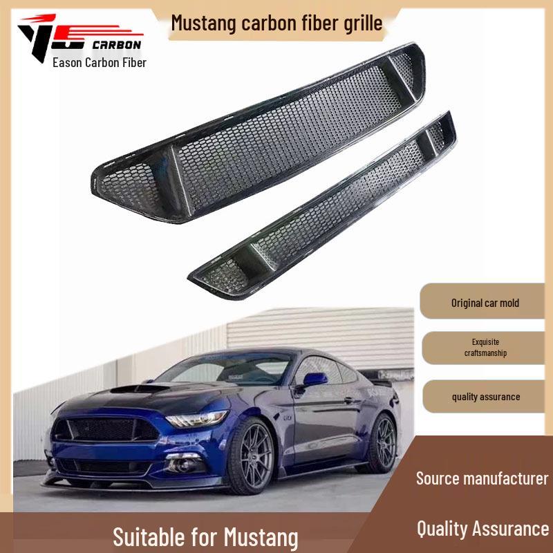 Carbon Fiber Front Grille for 2015-2017 Mustang