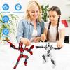 Robot Action Figure with Accessories Movable Joints Robot Model Toy Articulated Dummy Figurine Home Office Decoration Ornament