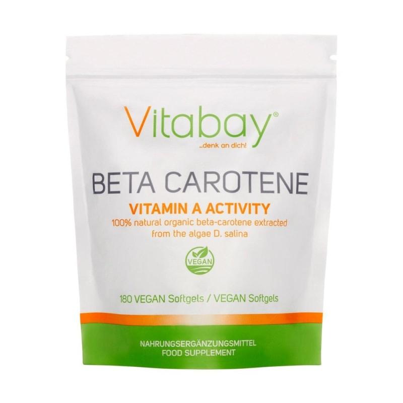 

Vitabay Beta Carotene 25,000 IU 180 Capsules
