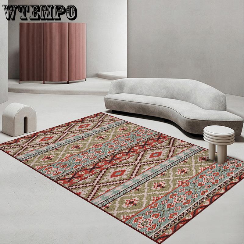 New Bohemian Style Living Room Carpet Simple Coffee Table Sofa Bedroom Carpet Home Carpet Mat