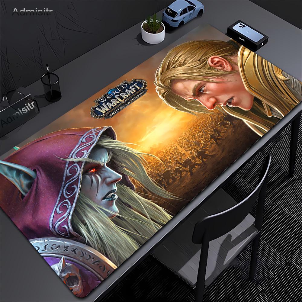 Anime Mousepad World of Warcraft Gamer Gaming Mouse Pad Pc Computer Accessories Desk Mat Xxl Game Mats Deskmat Office Mause Pads