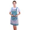 Kjøkkenforkle Vanntett Oljebestandig Ermeløst Matlagingsforkle Kreativt Sykkelmønster Forkle for Hjem Restaurant Kafé
