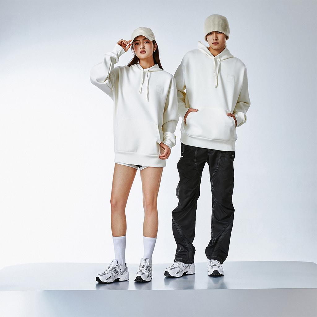 New Balance 530 White Metallic Silver Unisex Sneakers MR530AD