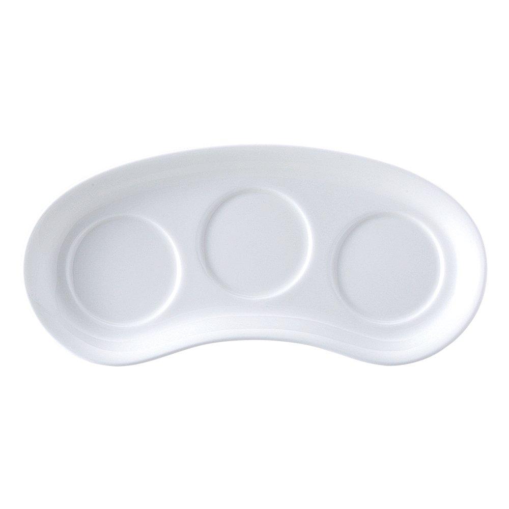 

NARUMI Plus Ceram White 21cm Crescent Tray Plate, Made in Japan, 9795-9442