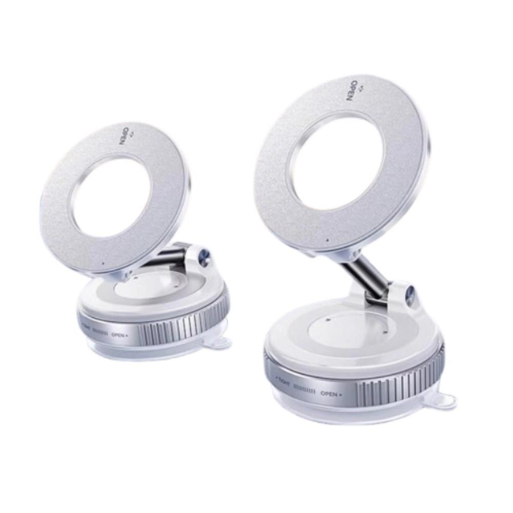 Magnetic Car Phone Holder Folding 360° Rotating Travel Phone Stand Portable Universal Cell Phone Bracket Driving Use