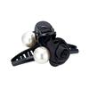 Pearl Hair Clip Black RA26A63L
