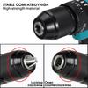 288VF 3 In 1 350 Nm 1/2" Hammer Drill With Drill Kit+Screwdriver Power Tool Rechargeable Cordless Drill Brushless Impact Driver