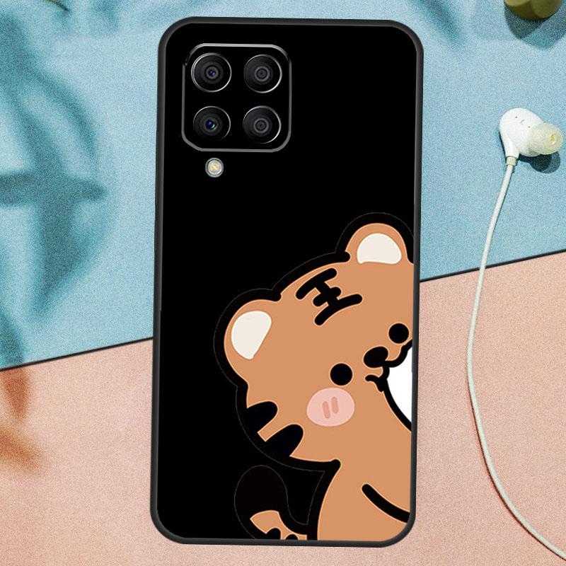 Funny Animal Cats Dog Tiger Couple Case For Samsung Galaxy M54 M14 M34 M13 M53 M56 M52 M32 M16 M11 M21 M31 M35 M12 M15 M36 M55