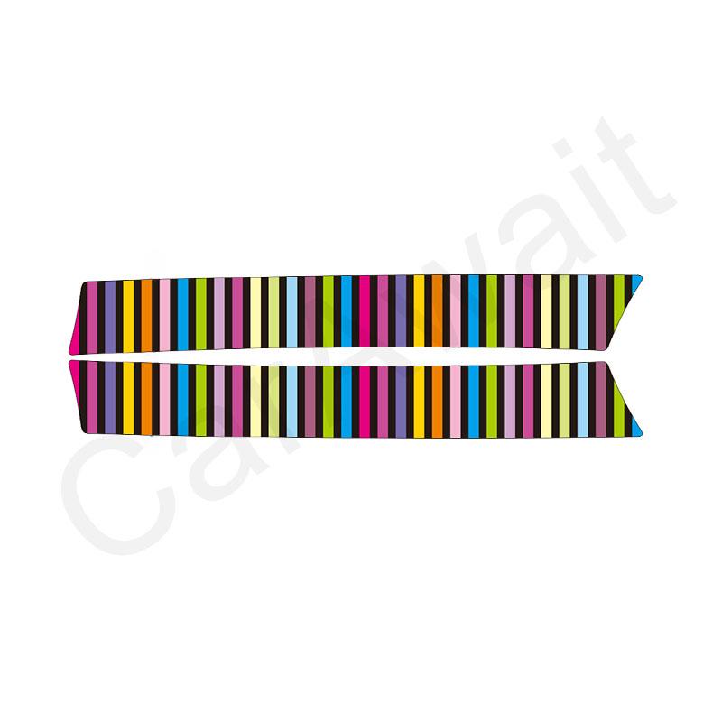 For MINI Cooper F55 F56 F57 F65 F66 F67 J01 J05 Car Hood Bonnet Sticker Cover Grille Trim Vinyl Overlay Decals Car Decoration