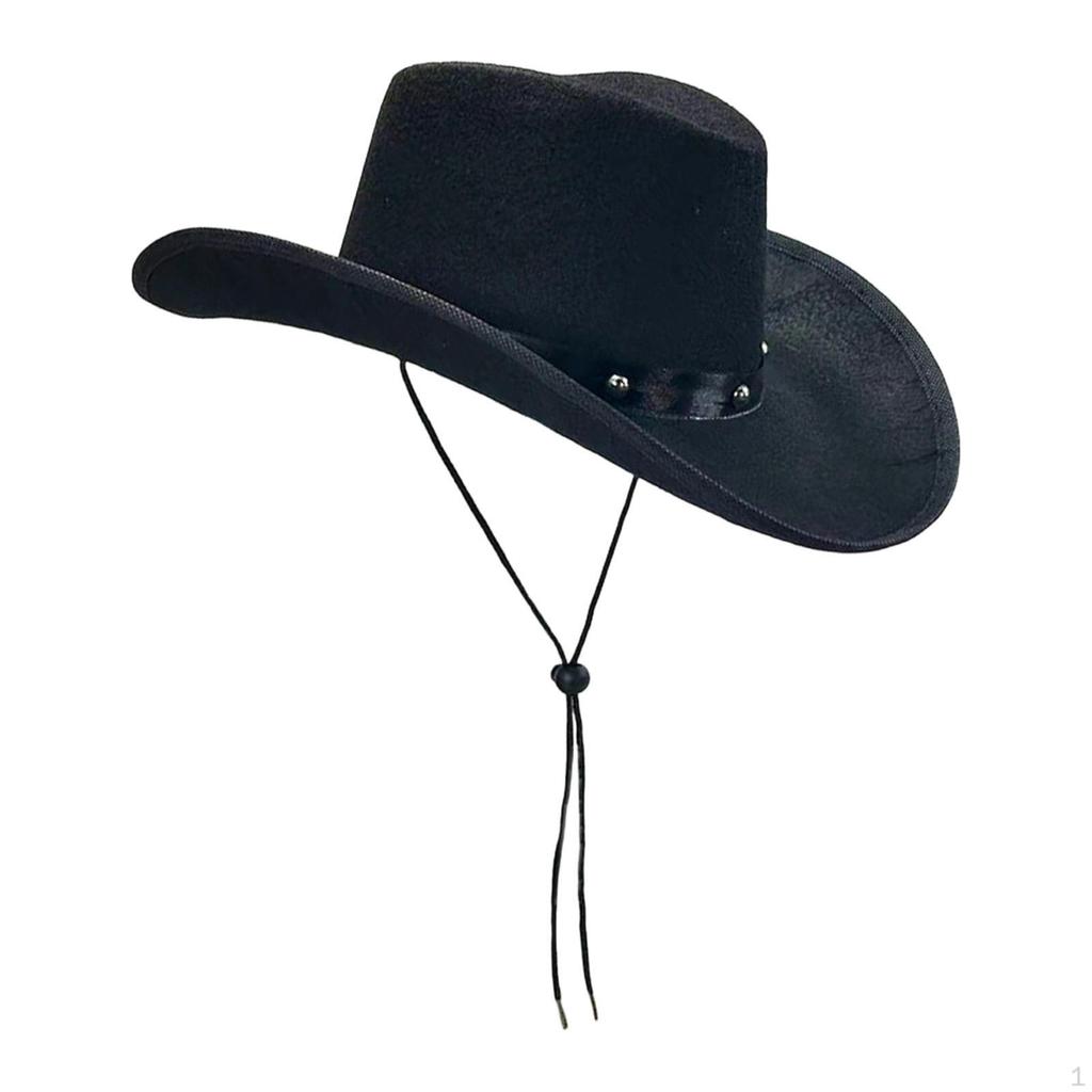 Cowboy Hat Cosplay Costume Accessories for Engagement Carnival Wedding