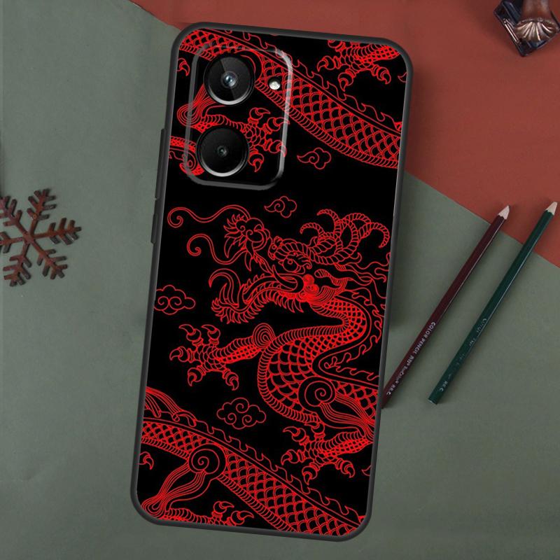 DRAGON TATTOO JAPANESE Case For Realme C75 C65 C67 C71 C63 C61 C55 C51 C53 C35 11 12 13 14 15 Pro Plus GT6 GT7 Pro