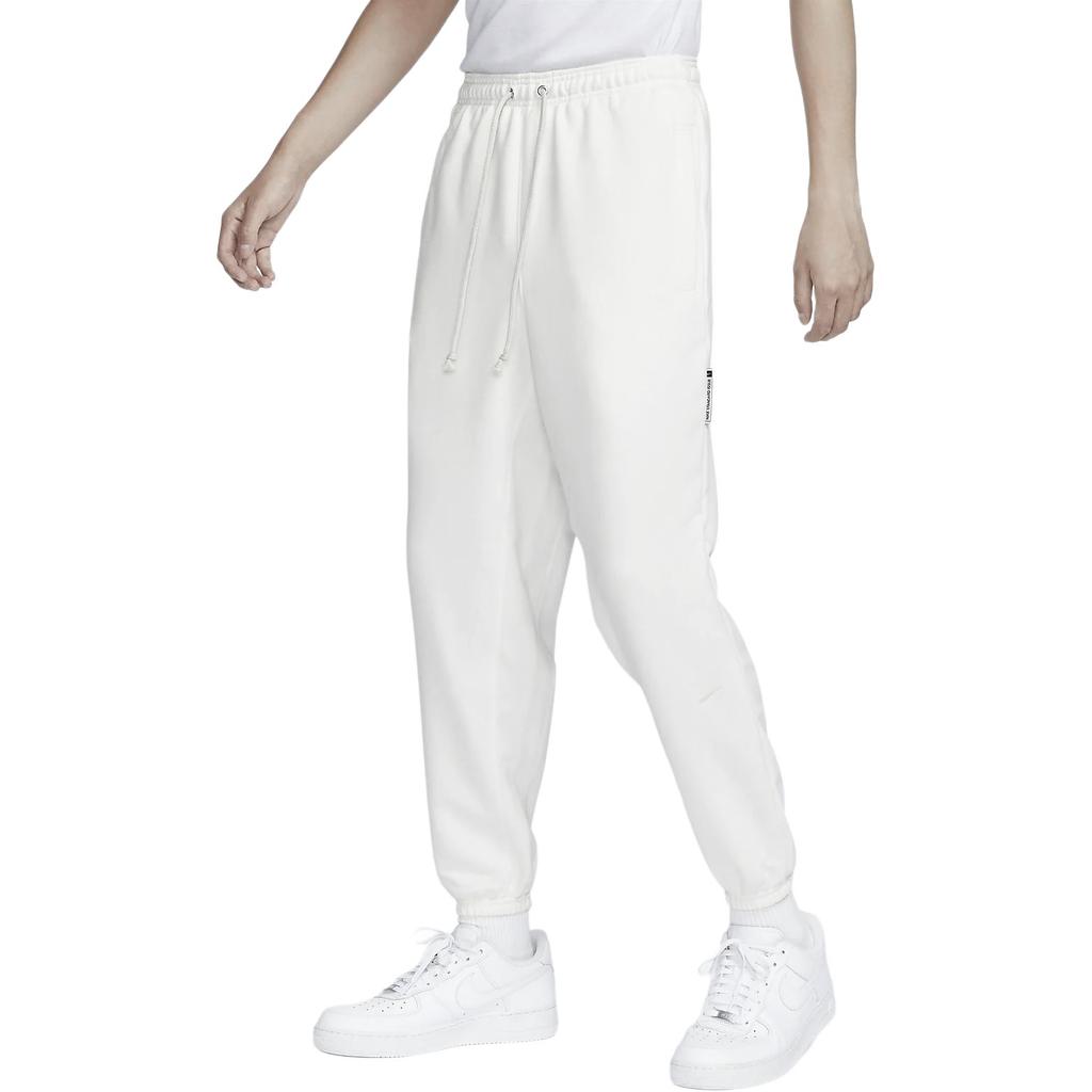 Nike Dri-FIT Standard Issue Comfortable Soft Quick-Dry Knitted Sports Pants Men bottoms Sail Light-Ivory FZ0225133