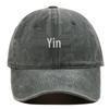 Pure Cotton Denim Flying Sea Turtle Retro Washed Baseball Cap