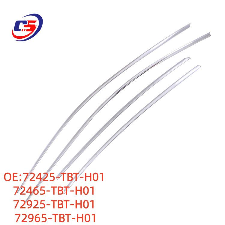 CRIDER Lingpai 19-20 Chrome Electroplated Decorative Border Strip 72965-TBT-H01 72425-TBT-H01