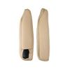 2*Beige Leather Seat Armrest Handle Cover For Land Rover Discovery LR3 LR4 04-16