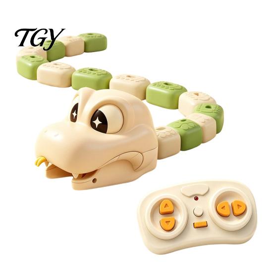 Remote Controlled Snake Toy 1/2 Sets Control Magnetic Toy, 2 Players Competitive Eating Itself Parent-Child Interactive for Toddlers Boys