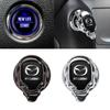 Car Engine Start Stop Switch Button Protection Cover Sticker Auto Interior Accessories One-touch Button For Mazda 3 6 RX8 MS BM9