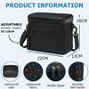 6L Bike Front Picnic Bag Large Capacity Waterproof Front Basket Leakproof Insulated Cooler Lunch Bag for Cycling