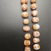Tibetan Natural Etched Handmade Dzi Agate Beads with Weathered Patina, 15mm for DIY Beading