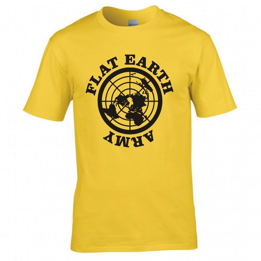 Funny Flat Earth Army Tshirt