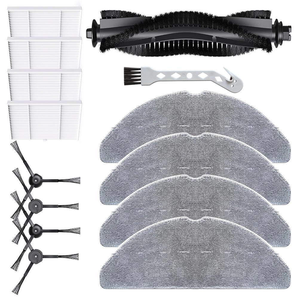 Replacement Main Brush Side Brush Filter Mop Cloth Kit For Lubluelu B40 And B40 Plus Robot Vacuum Cleaner Accessories