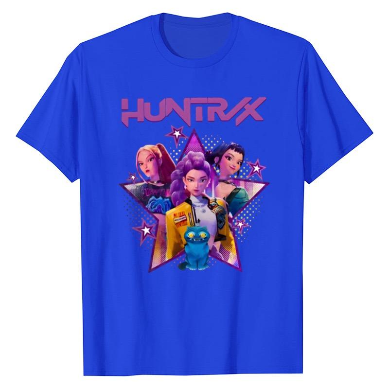 LUXEON Kpop Demon Hunters T Shirt Short SleeveT-shirt Cute Harajuku T Shirt