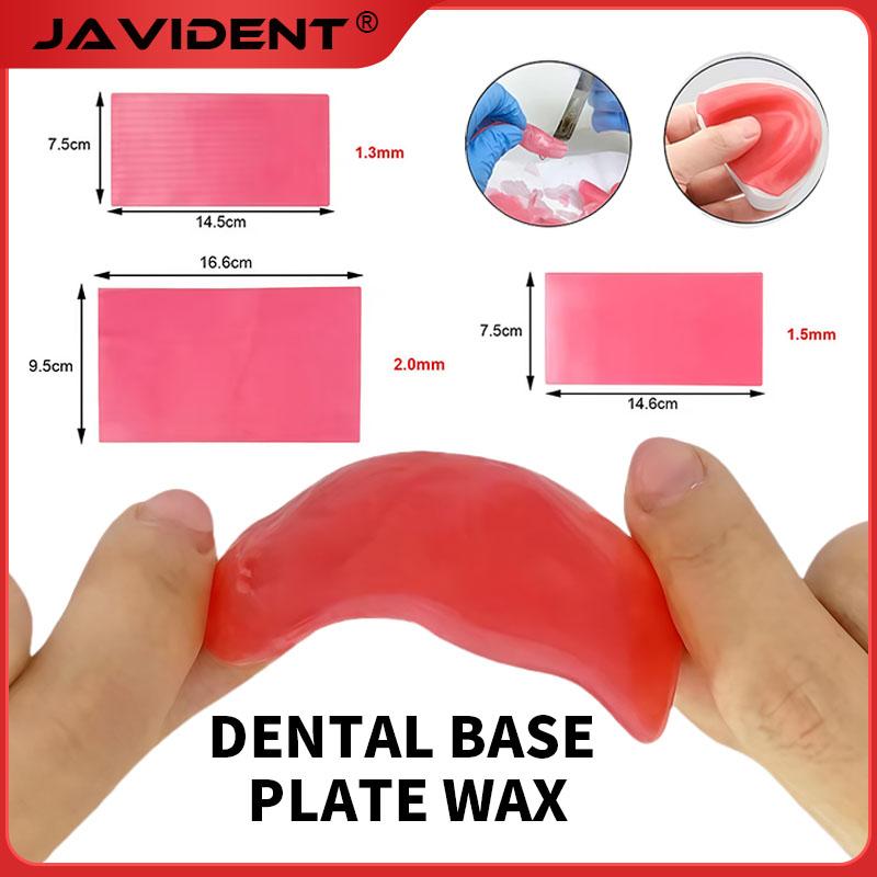 Dental Model Red Wax Sheets Casting Aid Wax Patterns for Dental Prosthetics Technicians Student-Specific Carving Consumables