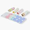 [8-Pack] Baby Carrier Drool Covers/Pads, 100% Cotton, 8-Layer Gauze, Fluffy, Ergobaby, Beco, BabyBjorn, Baby Carrier, Stroller, Car Seat, Baby Sling C