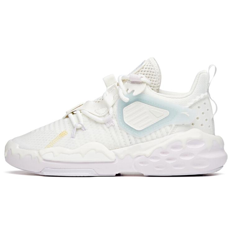 

Новые кроссовки Anta Bastard с амортизацией, противоскользящие, износостойкие, дышащие, с низким верхом, повседневные, женские, белые, фиолетовые, синие 122128084-2 36