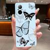For Realme C67 4G RMX3890 Case C55 RMX3710 Casing Fashion Flower Clear Soft TPU Cover For Realme C67 C 67 C 55 RealmeC67 Bumper