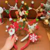 Hair Accessories Santa Claus Hair Hoop Merry Chritmas Antler Hair Hoop Christmas Headband  Party