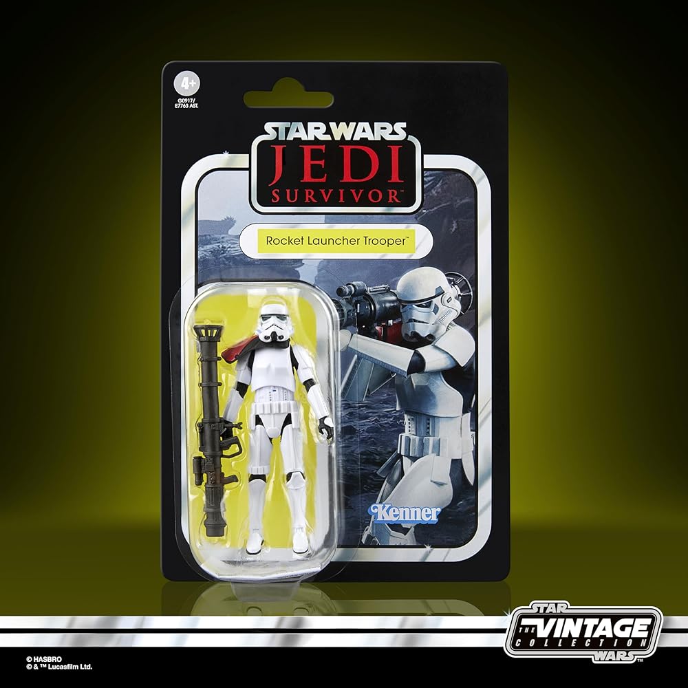 Hasbro Star Wars Vintage Collection Rocket Launcher Trooper Action Figure 9.5 cm Premium Collectible