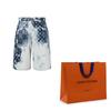 LOUIS VUITTON Casual Shorts Men's Blue White 1AA55K