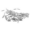 200pcs Crimping Loop Sleeve Various Sizes From 1.0mm - 2.0mm 1.4x8mm